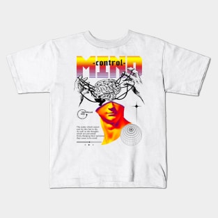 Control Mind Modern Streetwear Kids T-Shirt